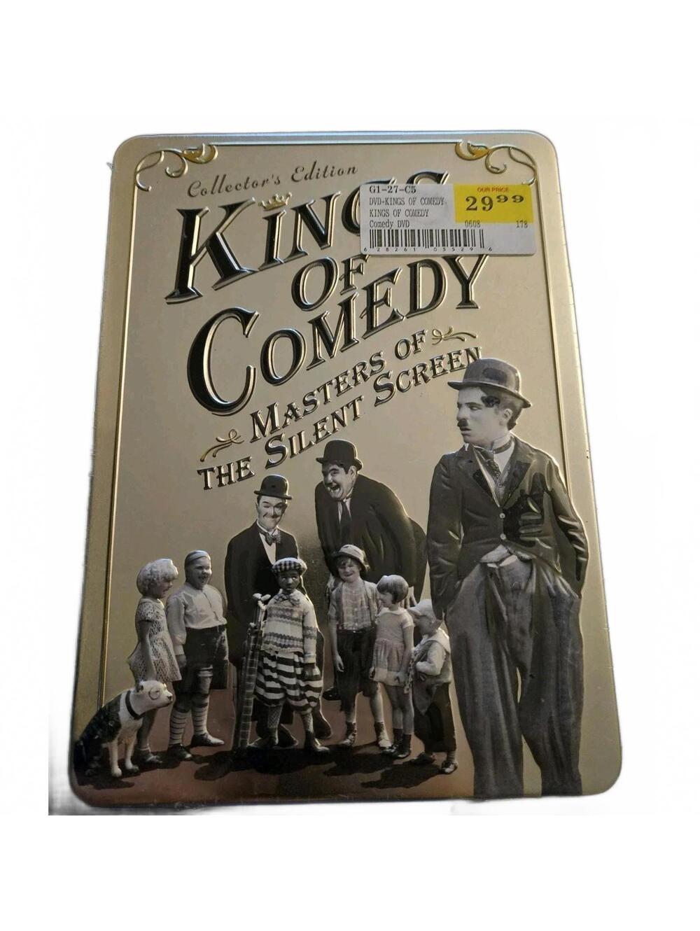 Kings Of Comedy Masters Of The Silent Screen Collectors Edition Tin Dvd Set
